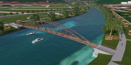 Kordon Park’a Yaya Köprüsü